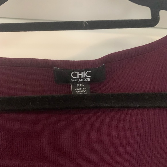 🎉HOST PICK🎉 Jacob fabulously sexy purple and black bodycon bandage dress - Picture 4 of 6